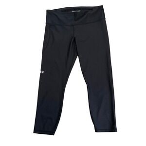 Under Armour Black Heatgear Compression Capri Leggings